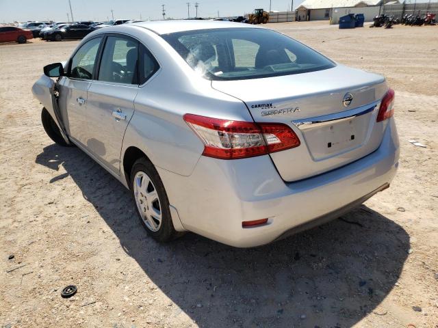 Photo 3 from auction – 2015 NISSAN SENTRA S with VIN 3N1AB7AP2FY367535