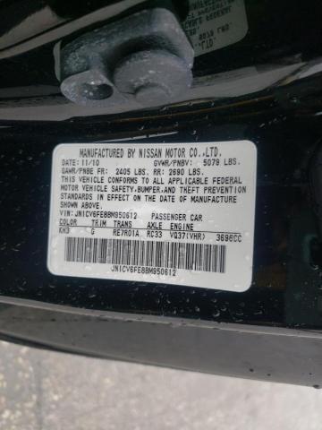 Photo 10 from auction – 2011 INFINITI G37 BASE with VIN JN1CV6FE8BM950612