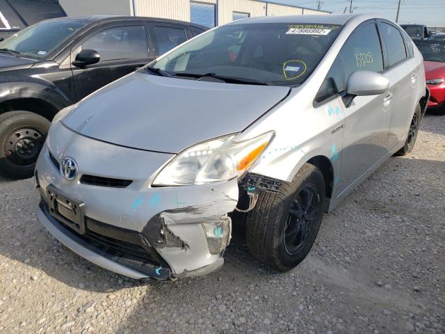 Photo 2 from auction – 2013 TOYOTA PRIUS with VIN JTDKN3DU0D0337878