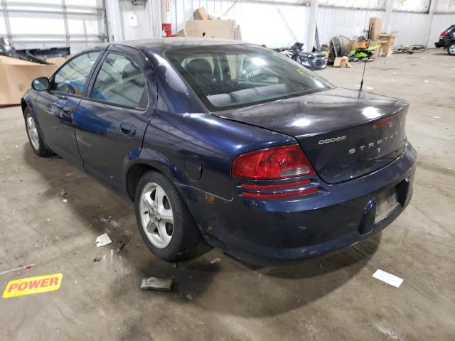 Photo 3 from auction – 2004 DODGE STRATUS SX with VIN 1B3EL46X34N262937