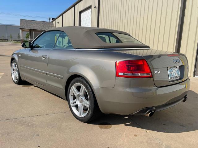 Photo 3 from auction – 2007 AUDI A4 2.0T CA with VIN WAUDF48H57K019463