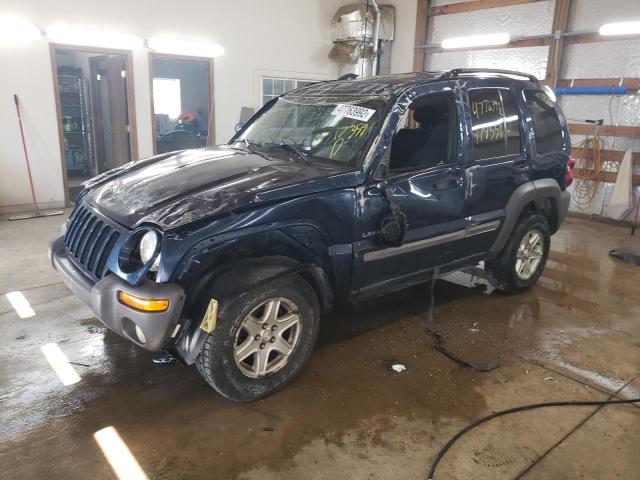 Photo 2 from auction – 2002 JEEP LIBERTY SP with VIN 1J4GL48KX2W317359