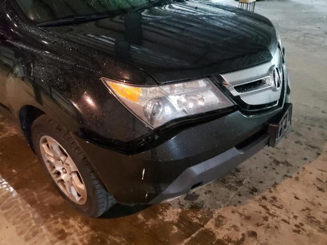 Photo 9 from auction – 2009 ACURA MDX TECHNO with VIN 2HNYD28419H505607