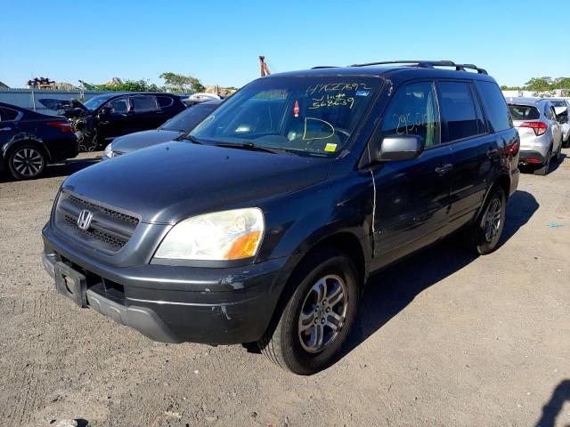 Photo 2 from auction – 2004 HONDA PILOT EXL with VIN 2HKYF18654H568639