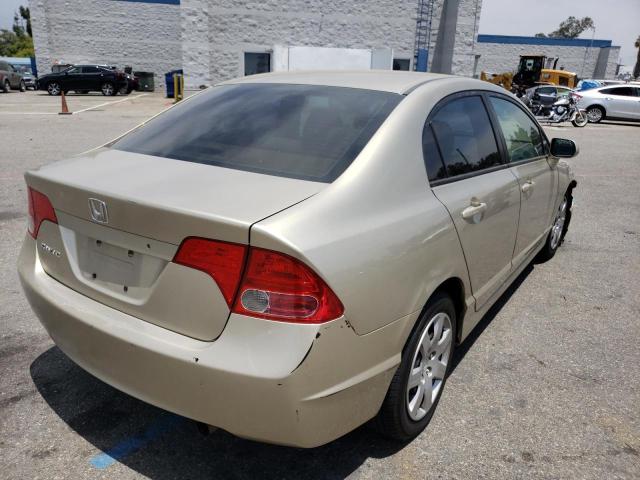 Photo 4 from auction – 2008 HONDA CIVIC LX with VIN 1HGFA16588L112007