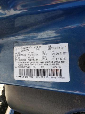 Photo 10 from auction – 2003 DODGE RAM 1500 S with VIN 1D7HU18NX3S284023
