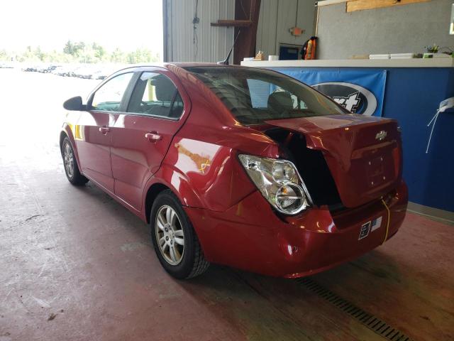 Photo 3 from auction – 2012 CHEVROLET SONIC LS with VIN 1G1JA5SH0C4113518
