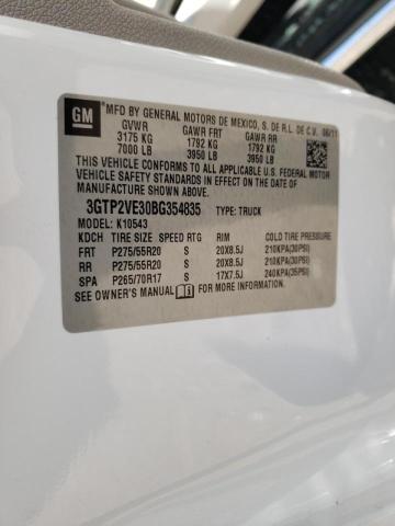 Photo 10 from auction – 2011 GMC SIERRA K15 with VIN 3GTP2VE30BG354835