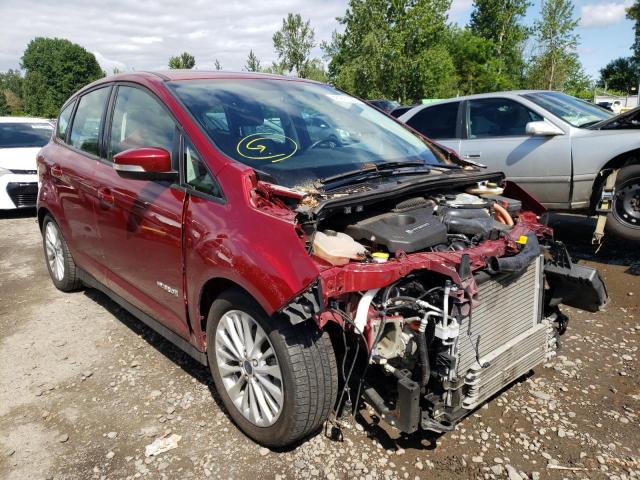 FORD C-MAX SE 2017 with VIN 1FADP5AU2HL118319 - Photo from auction