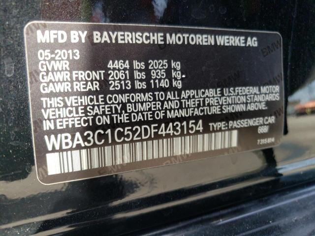 Photo 10 from auction – 2013 BMW 328 I SULE with VIN WBA3C1C52DF443154