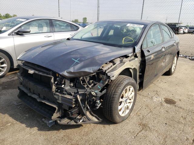 Photo 2 from auction – 2016 FORD FUSION S with VIN 3FA6P0G72GR118463
