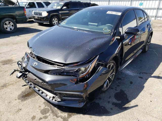 Photo 2 from auction – 2022 TOYOTA COROLLA XS with VIN 5YFT4MCE0NP110138