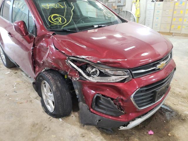 Photo 9 from auction – 2018 CHEVROLET TRAX 1LT with VIN 3GNCJPSB2JL223864