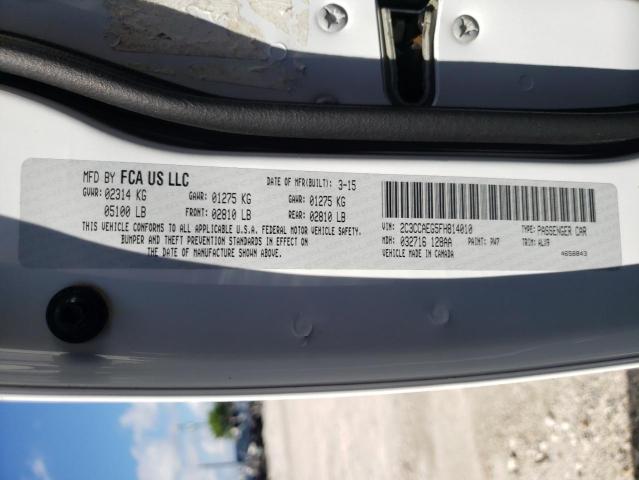 Photo 10 from auction – 2015 CHRYSLER 300C with VIN 2C3CCAEG5FH814010