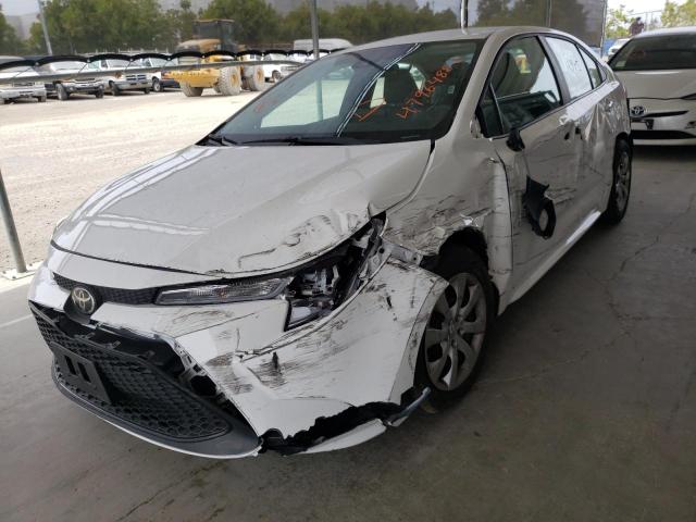 Photo 2 from auction – 2021 TOYOTA COROLLA LE with VIN 5YFEPMAE1MP244917