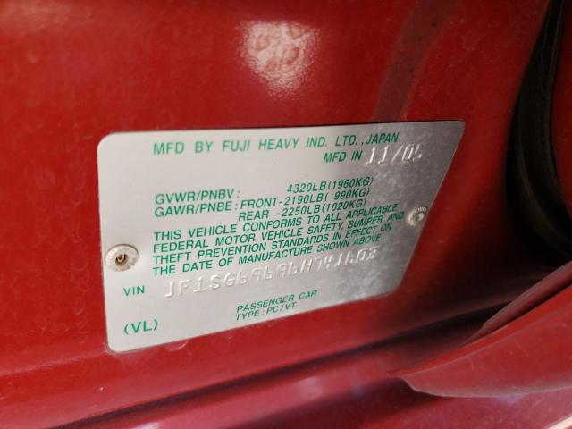 Photo 10 from auction – 2006 SUBARU FORESTER 2 with VIN JF1SG69696H741603