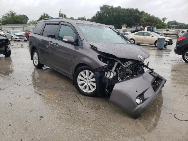 TOYOTA SIENNA XLE 2015 with VIN 5TDYK3DC7FS581781 - Photo from auction