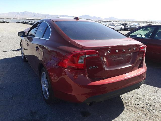 Photo 3 from auction – 2012 VOLVO S60 T5 with VIN YV1622FS4C2140435