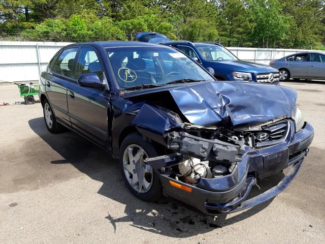 HYUNDAI ELANTRA 2005 with VIN KMHDN56D85U143395 - Photo from auction