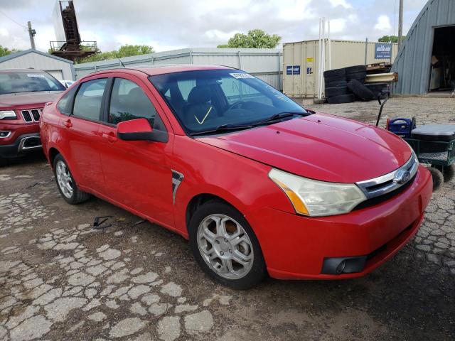 FORD FOCUS SE 2008 with VIN 1FAHP35N68W167207 - Photo from auction