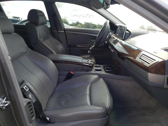 Photo 5 from auction – 2007 BMW 750 with VIN WBAHN83507DT71444