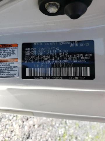 Photo 10 from auction – 2013 SUBARU BRZ 2.0 LI with VIN JF1ZCAC18D1610601