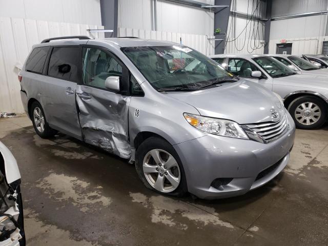 TOYOTA SIENNA LE 2016 with VIN 5TDKK3DC2GS694593 - Photo from auction