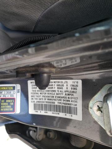 Photo 10 from auction – 2011 HONDA INSIGHT EX with VIN JHMZE2H77BS002050
