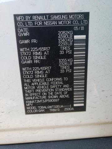 Photo 10 from auction – 2018 NISSAN ROGUE S with VIN KNMAT2MT3JP590697