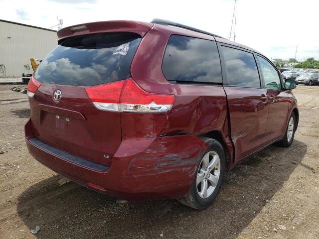 Photo 4 from auction – 2012 TOYOTA SIENNA LE with VIN 5TDKK3DC3CS273430