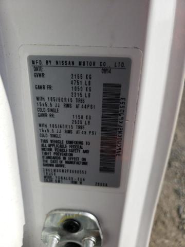 Photo 10 from auction – 2015 NISSAN NV200 2.5S with VIN 3N6CM0KN2FK690553