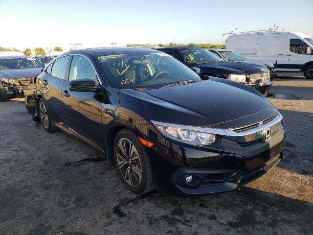 HONDA CIVIC EX 2017 with VIN 19XFC1F36HE018868 - Photo from auction