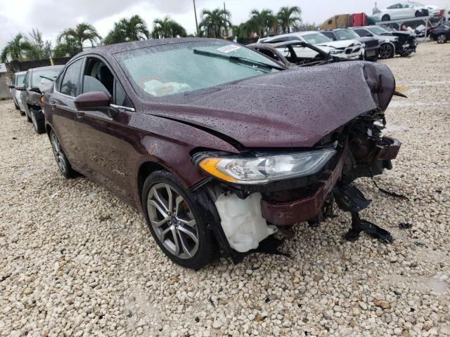 FORD FUSION SE 2017 with VIN 3FA6P0LU3HR304266 - Photo from auction
