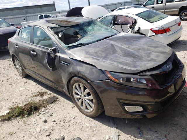 KIA OPTIMA EX 2014 with VIN 5XXGN4A71EG279161 - Photo from auction