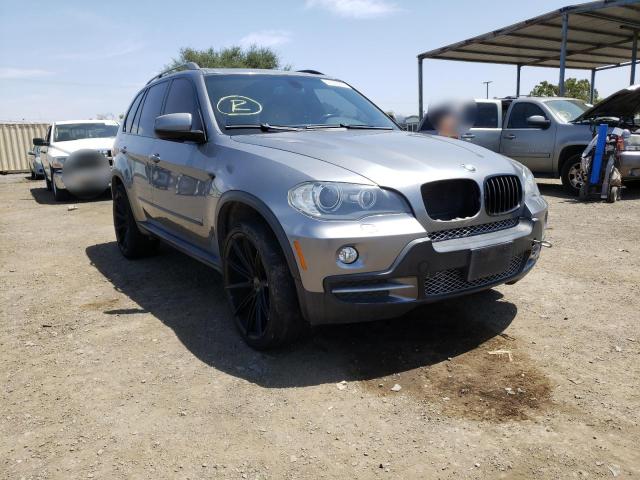 BMW X5 4.8I 2007 with VIN 5UXFE83527LZ39160 - Photo from auction