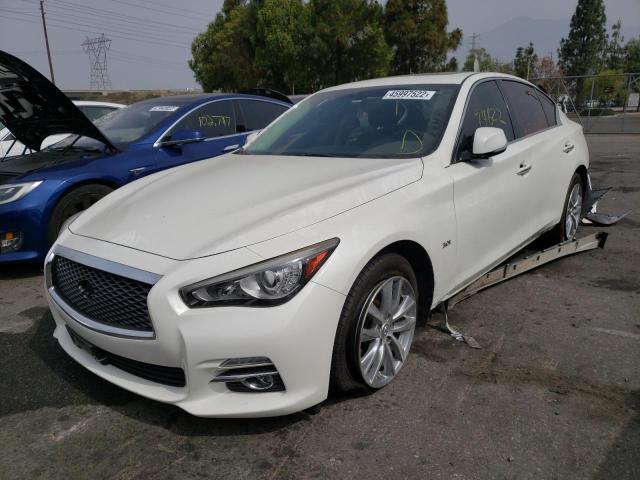 Photo 2 from auction – 2017 INFINITI Q50 PREMIU with VIN JN1EV7AP7HM744505