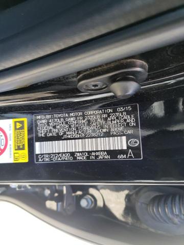 Photo 10 from auction – 2015 LEXUS CT 200 with VIN JTHKD5BH7F2238212