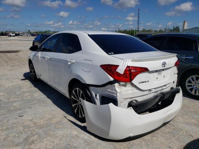 Photo 3 from auction – 2017 TOYOTA COROLLA SE with VIN 2T1BURHE1HC868916