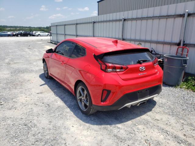Photo 3 from auction – 2019 HYUNDAI VELOSTER B with VIN KMHTG6AF9KU017403