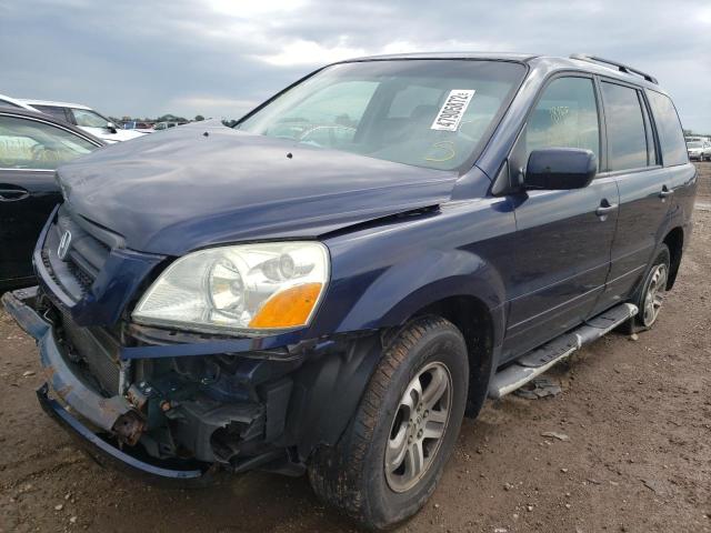 Photo 2 from auction – 2004 HONDA PILOT EXL with VIN 2HKYF18684H536607