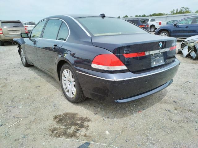 Photo 3 from auction – 2003 BMW 745 LI with VIN WBAGN634X3DR15790