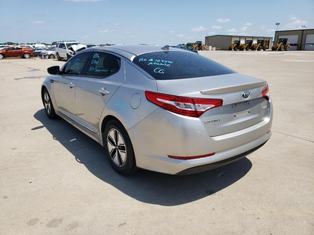Photo 3 from auction – 2012 KIA OPTIMA HYB with VIN KNAGM4AD5C5031485