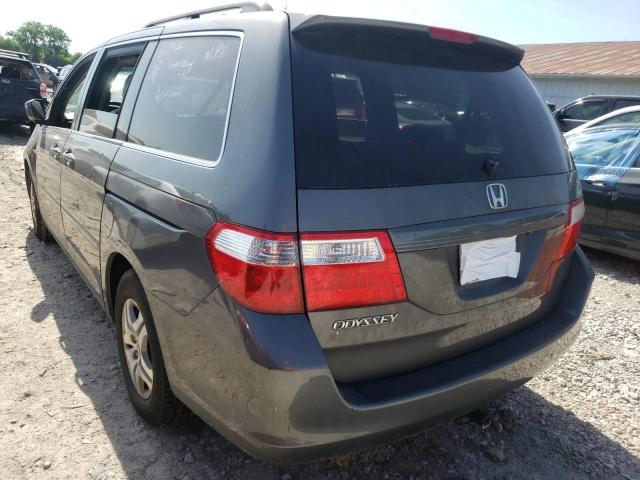 Photo 3 from auction – 2007 HONDA ODYSSEY EX with VIN 5FNRL38717B140412