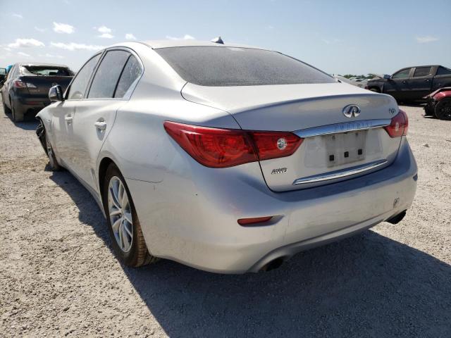 Photo 3 from auction – 2015 INFINITI Q50 BASE with VIN JN1BV7AR0FM419163