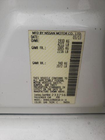 Photo 10 from auction – 2013 NISSAN ALTIMA 2.5 with VIN 1N4AL3AP8DC233756
