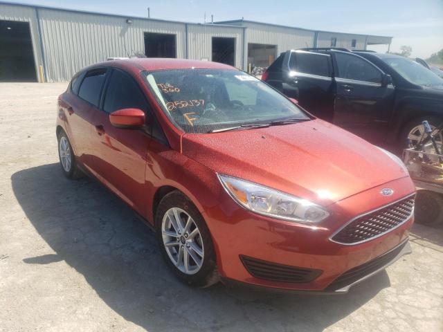 FORD FOCUS SE 2018 with VIN 1FADP3K29JL252137 - Photo from auction