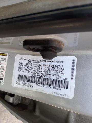 Photo 10 from auction – 2005 TOYOTA COROLLA SE with VIN 1NXBR32E25Z407757