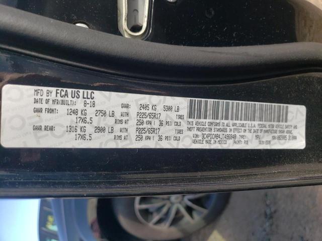 Photo 10 from auction – 2018 DODGE JOURNEY SE with VIN 3C4PDCAB4JT496848
