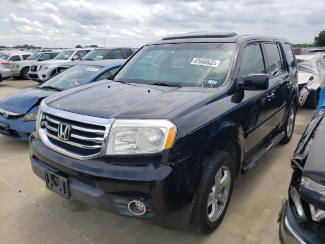 Photo 2 from auction – 2012 HONDA PILOT EXL with VIN 5FNYF3H67CB021946