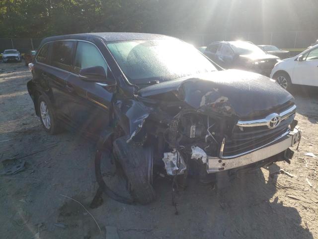 TOYOTA HIGHLANDER 2016 with VIN 5TDBKRFH6GS246451 - Photo from auction